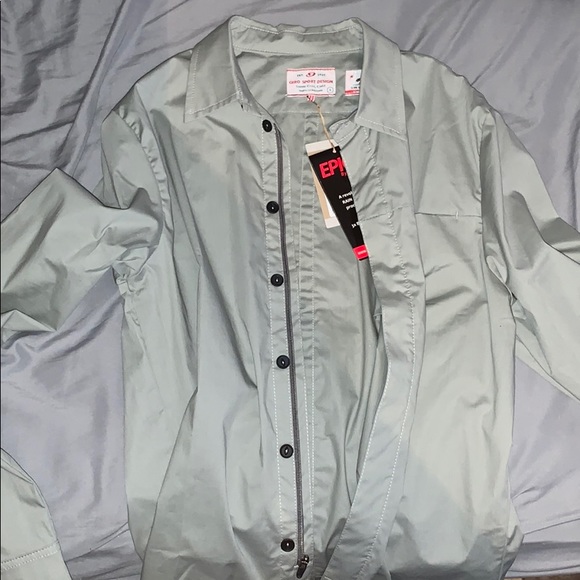 Men’s button and zip down - Picture 1 of 1